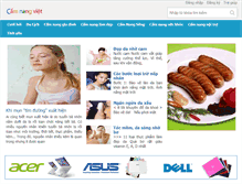 Tablet Screenshot of camnangviet.com